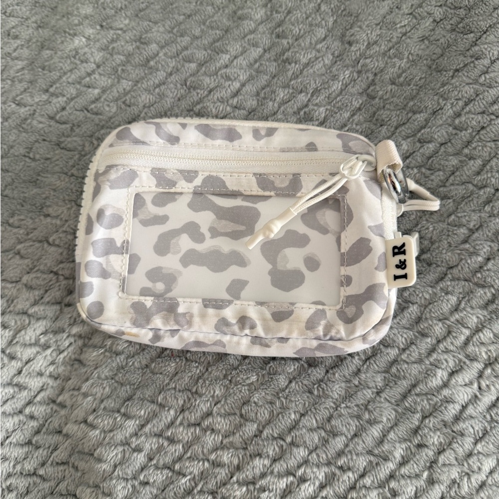 Original Iris Wallet in White Leopard